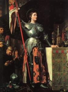 Jeanne d'Arc au sacre du roi Charles VII, dans la cathedrale de Reims (1854)